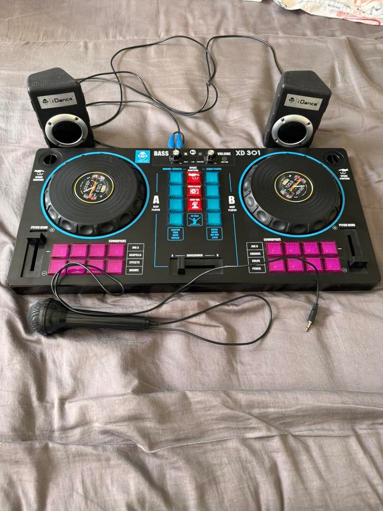 iDance Audio XD301 7-in-1 DJ, Ophalen, Zo goed als nieuw, Overige merken