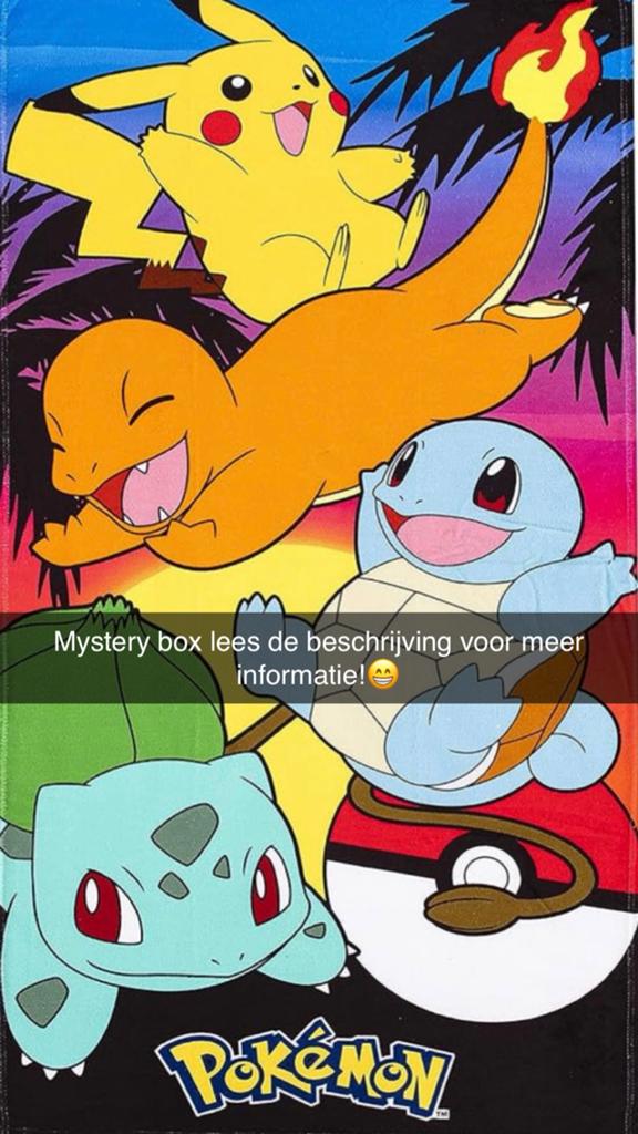 Pokemon mystery box, Alle leeftijden, Ophalen of Verzenden, Zo goed als nieuw