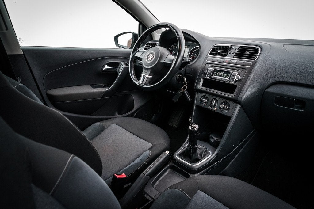 Volkswagen Polo 1.2 Style | 5 Deurs | Airco | Meeneemprijs |, Euro 5, 967 kg, Zwart, Elektrische ramen