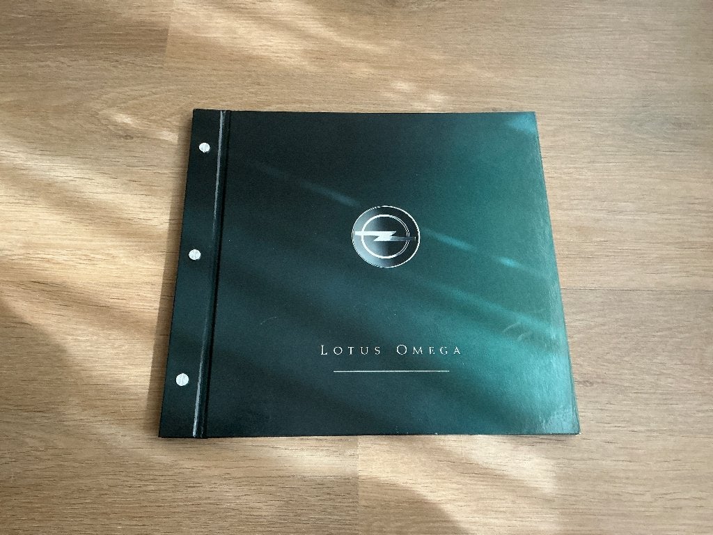 Opel Lotus Omega 1990, Ophalen of Verzenden, Zo goed als nieuw, Opel