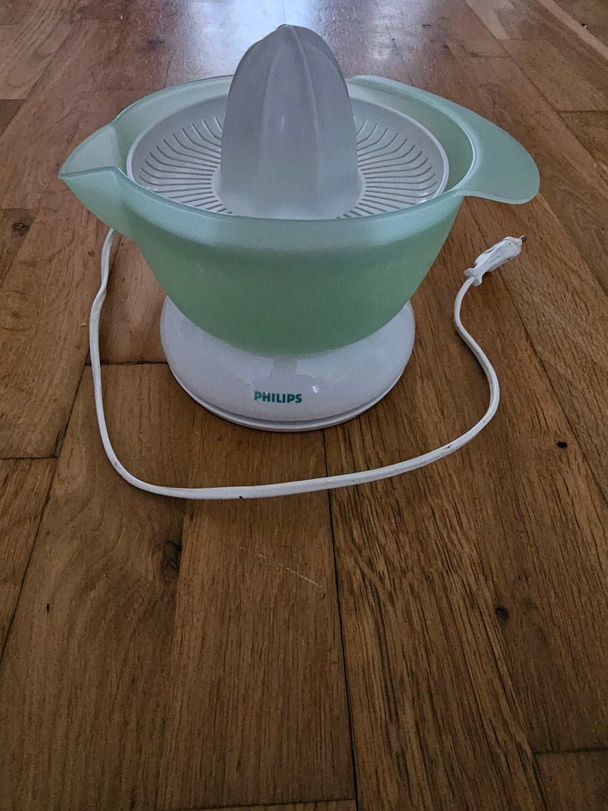 Philips HR2737/70 elektrische citruspers, Witgoed en Apparatuur, Ophalen of Verzenden, Gebruikt, Elektrisch, Citruspers