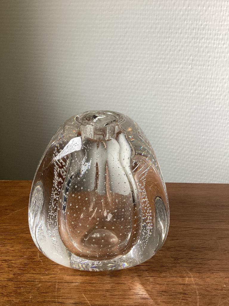 Floris Meydam spijkervaas beukenoot spijkerglas Leerdam 12, Antiek en Kunst, Antiek | Glas en Kristal, Ophalen of Verzenden