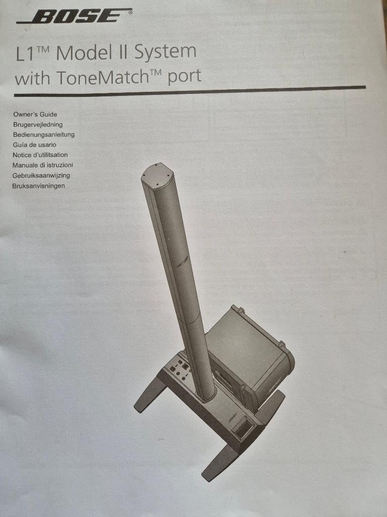 Boze L1 Model 2 System, Ophalen, Gebruikt, 500 tot 1000 watt, P.A.