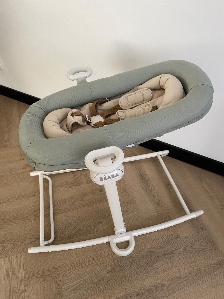 Ongebruikt: Beaba Relax Up & Down Plus wipstoel seagrass, Kinderen en Baby's, Wipstoeltjes, Ophalen, Schommelstoel, Verstelbaar