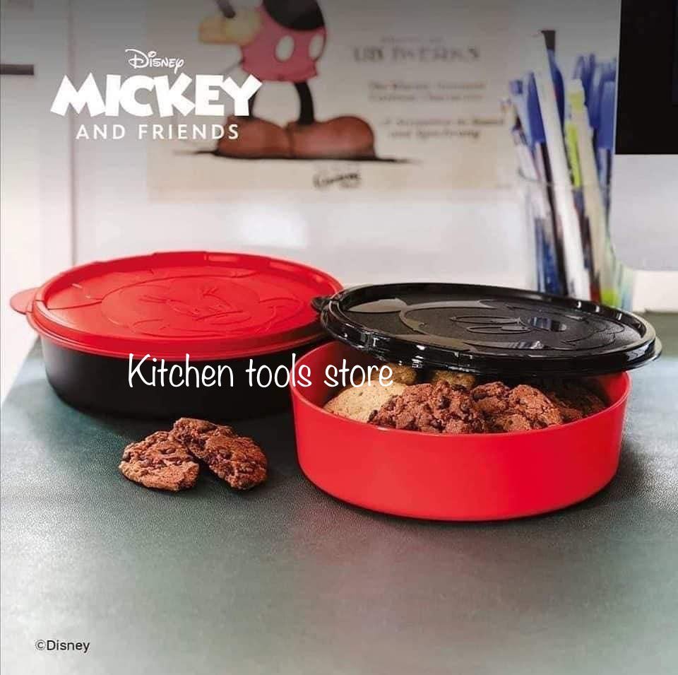 Tupperware set mickey mouse 2x 500ml ruimtekommen voorraad, Overige kleuren, 500 ml, Nieuw, Ophalen of Verzenden