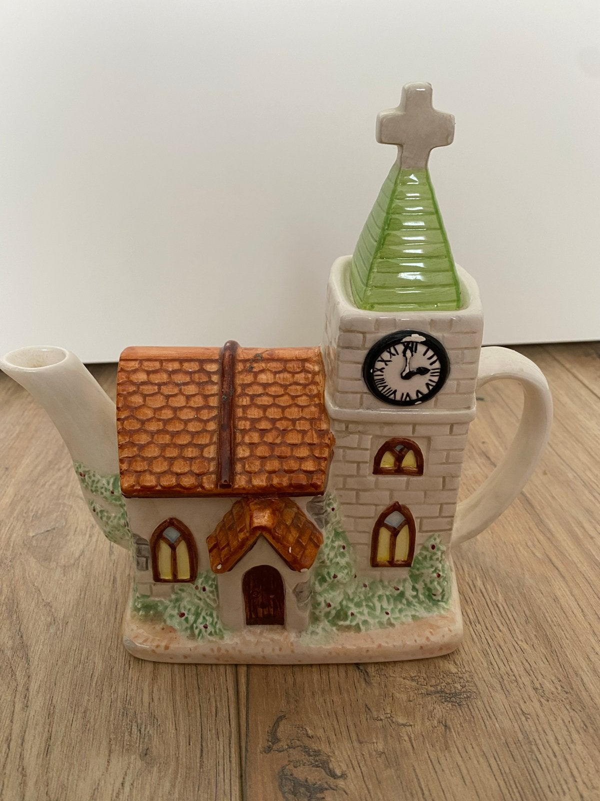 Unieke Kerk Theepot - Decoratieve Keramische Theepot, Verzenden