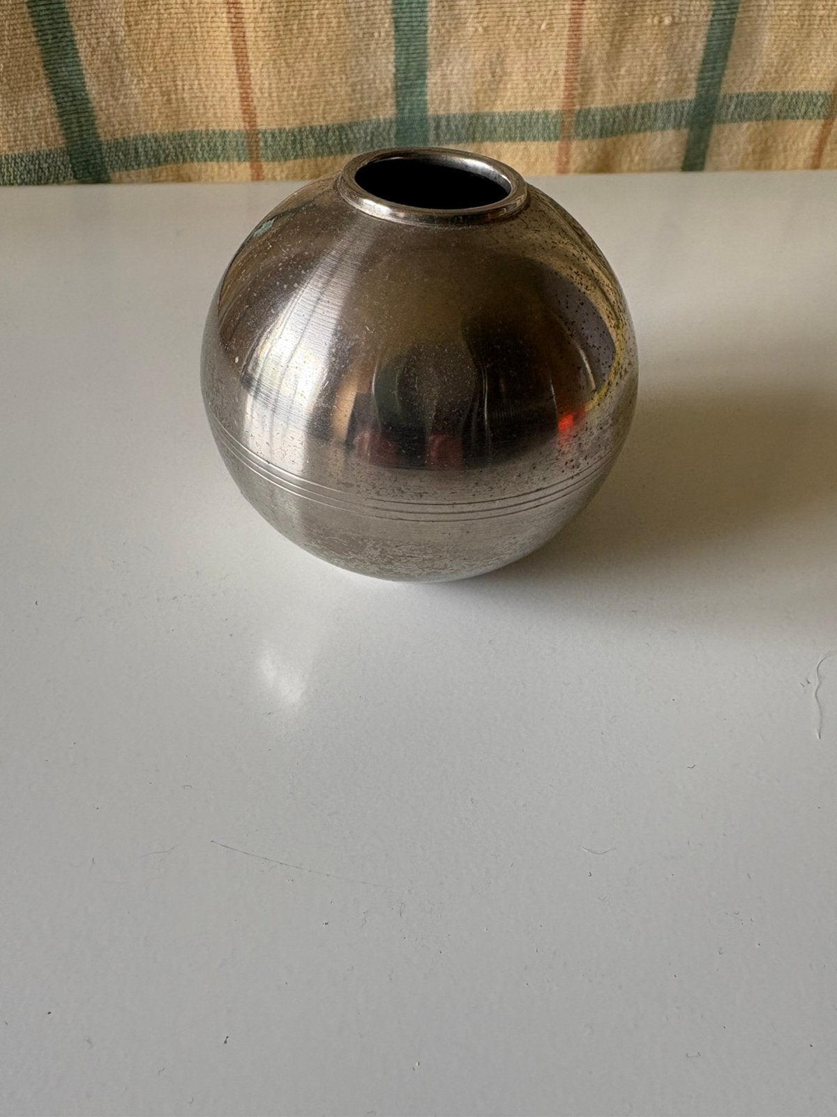 Metawa bolvaasje, Antiek en Kunst, Antiek | Tin, Ophalen of Verzenden
