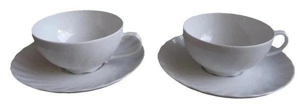 Douwe Egberts Regina wit 2x theekop en schotel H4, Coolsingel 104, 3011 AG Rotterdam, Netherlands, Overige merken, Verzenden, Zo goed als nieuw