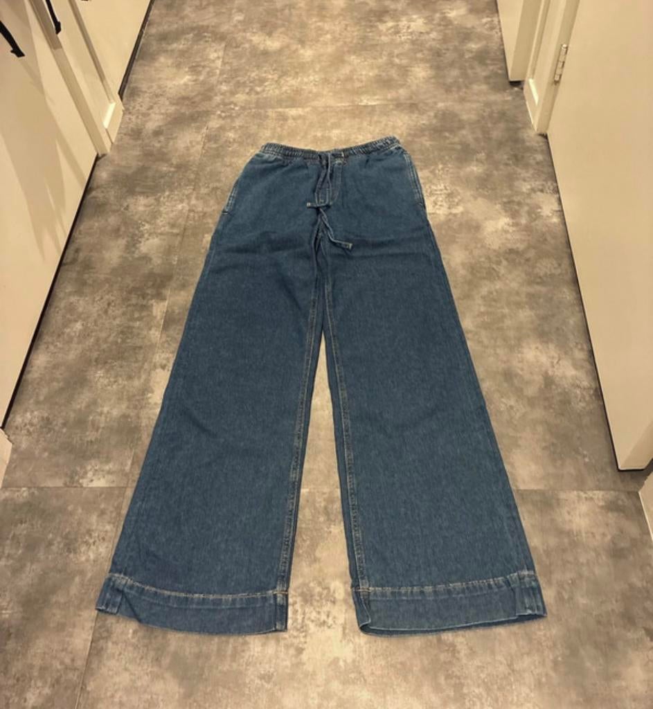 Opus wide leg jeans maat 34, Ophalen of Verzenden, Nieuw, Blauw, W27 (confectie 34) of kleiner