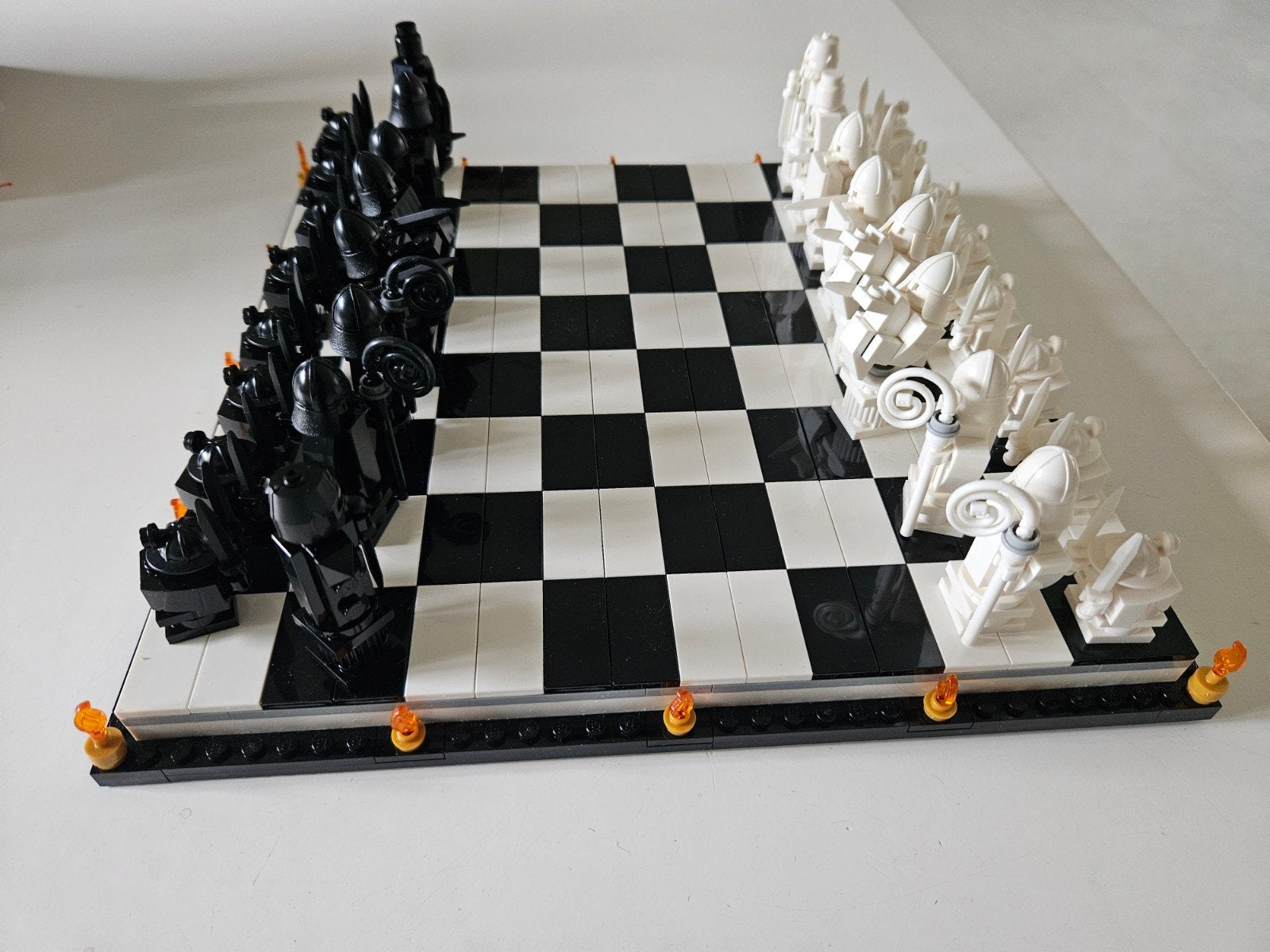 Lego 76392 Hogwarts Wizards Chess, Gebruikt, Inclusief instructies, Lego, Harry Potter
