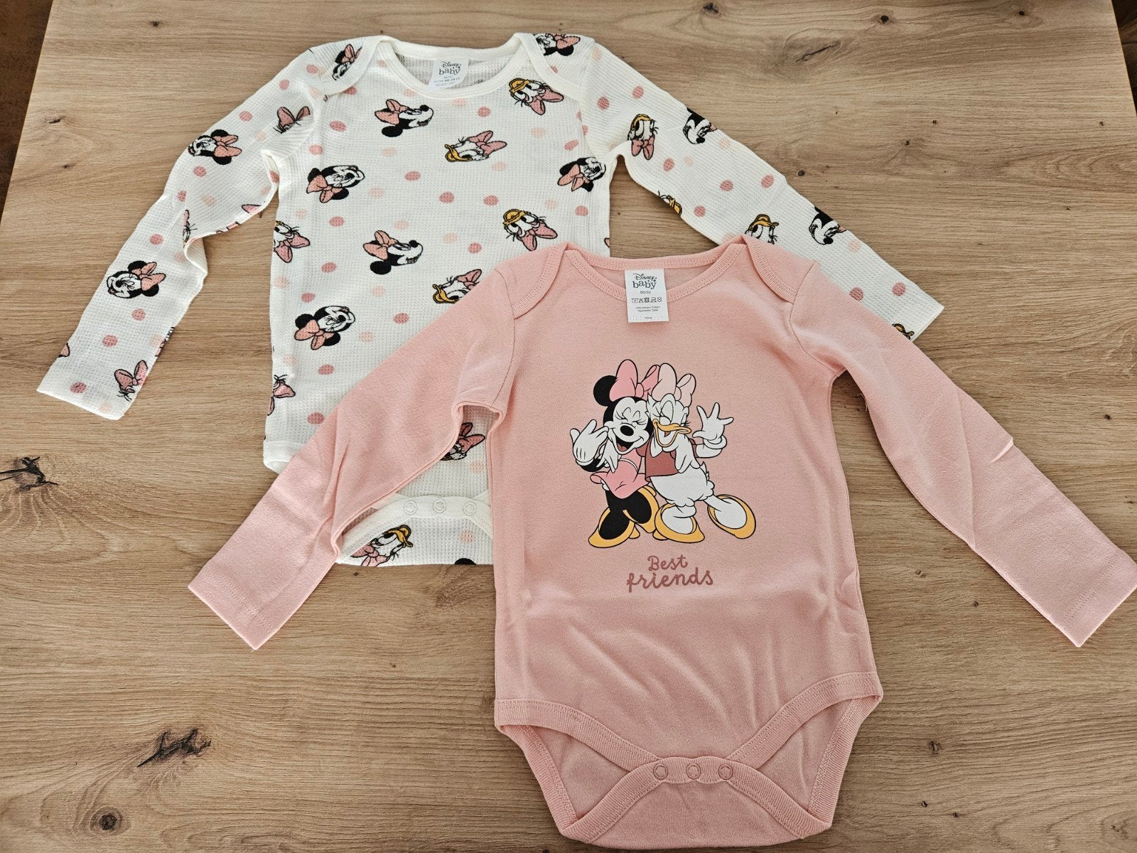 Disney Baby Romperset Minnie Mouse & Daisy Duck (Nieuw), Nacht- of Onderkleding, Meisje, Nieuw, Disney Baby