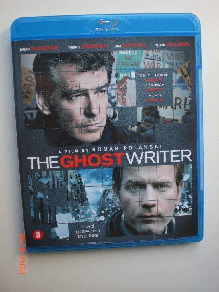 blu ray The Ghost Writer Pierce Brosnan Ewan McGregor Kim Ca, Cd's en Dvd's, Blu-ray, Nederlands, Film, Vanaf 9 jaar, Ophalen of Verzenden