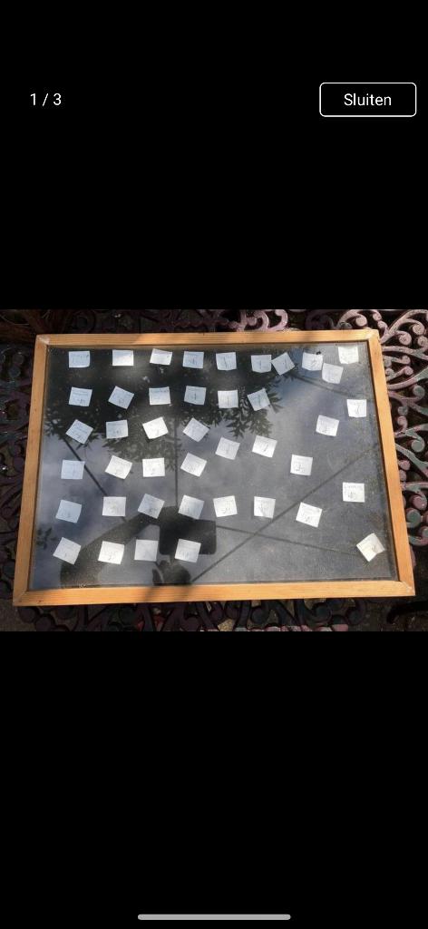 vitrine kist voor op markten oid, Ophalen of Verzenden, Zo goed als nieuw