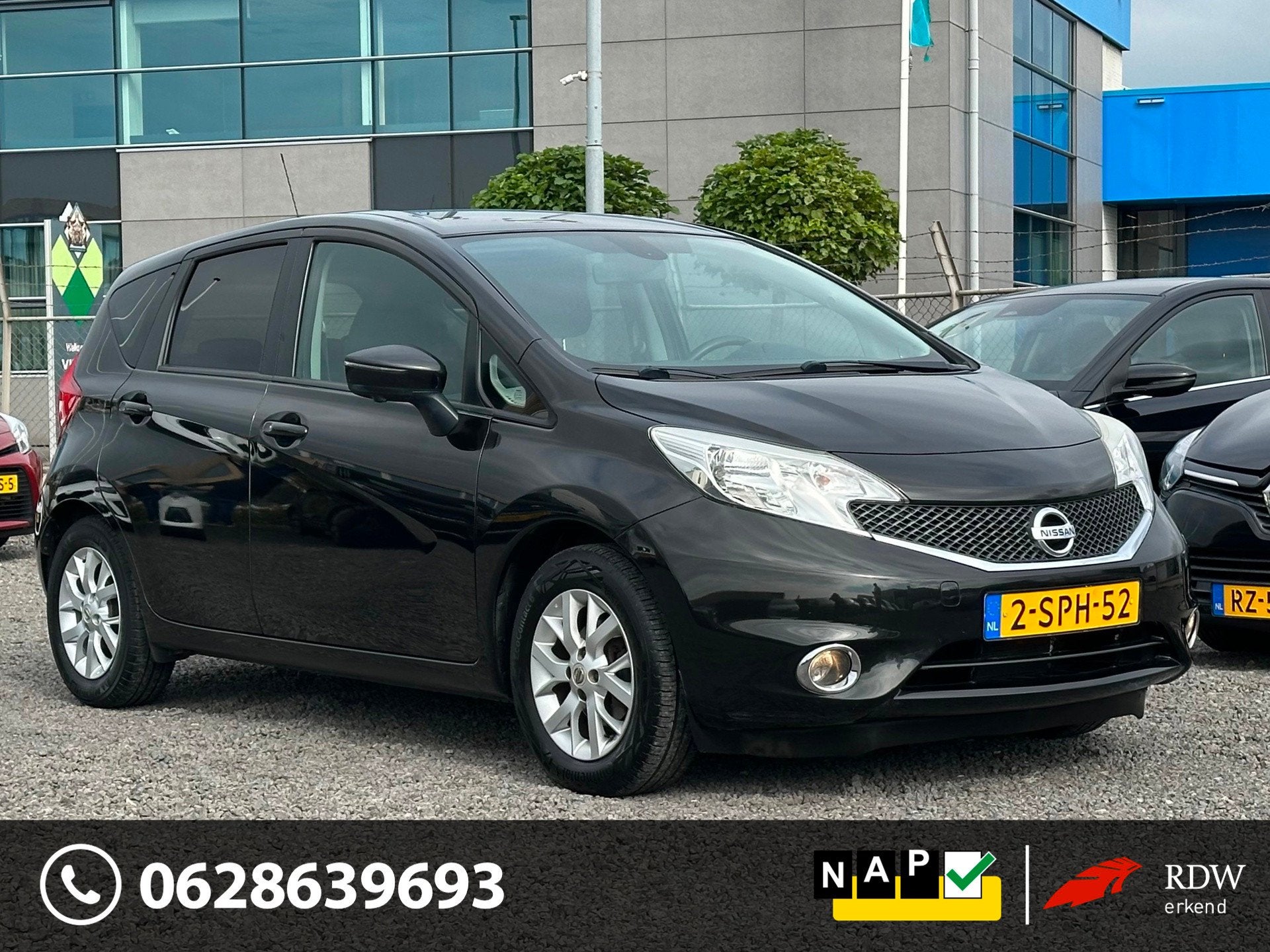 Nissan Note 1.2 Connect Edition/360 CAMERA/NAVI/NW APK, Auto's, Euro 5, Zwart, 1198 cc, Zwart