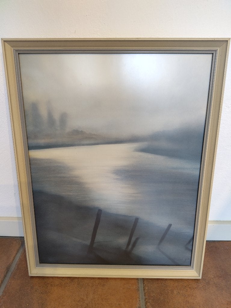 schilderij Jos de Kok, Antiek en Kunst, Maritiem / water, Doek, Oud hollands, Olieverf