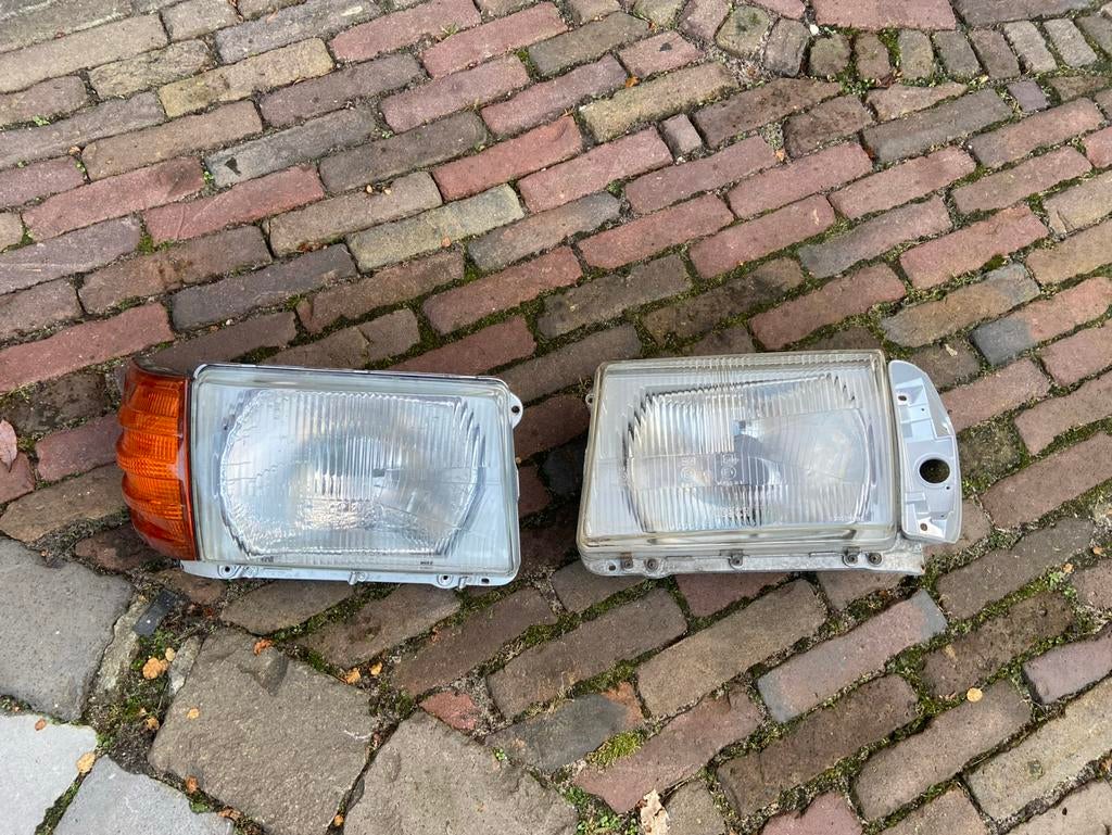 Mercedes w107 europese koplampen, Ophalen of Verzenden