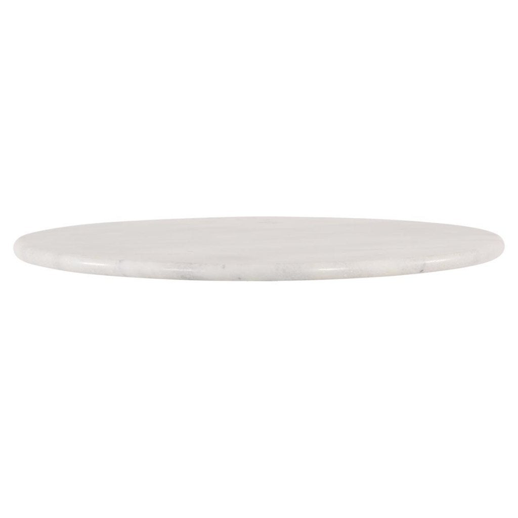 Tafelblad wit marmer rond 50 cm en 2 cm dik, Ophalen of Verzenden, Nieuw
