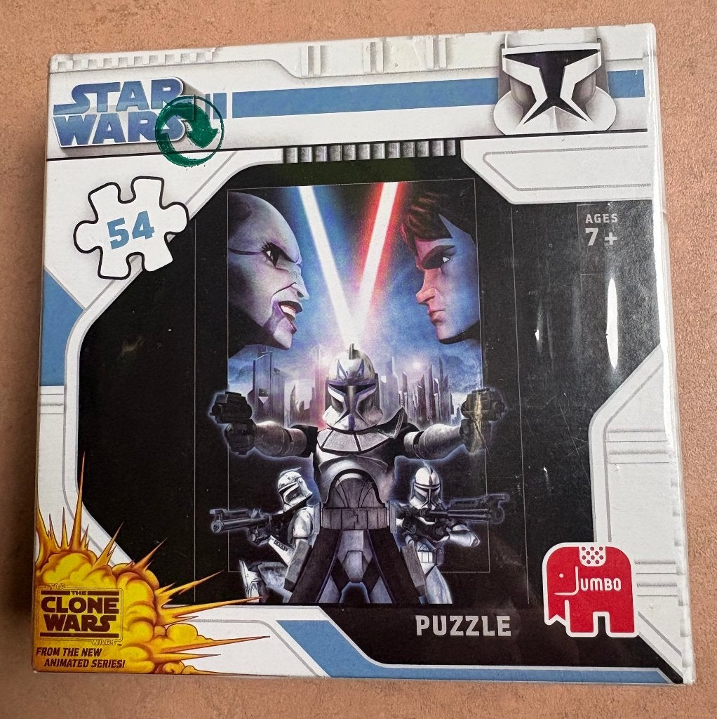 'Star Wars - Clone Wars' puzzle, Ophalen of Verzenden, Nieuw, Spel