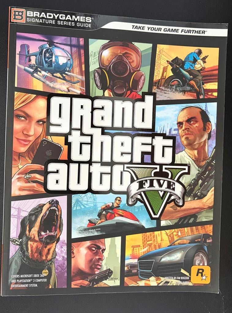 Grand Theft Auto V - Game Guide Bradygames, Ophalen of Verzenden, Zo goed als nieuw