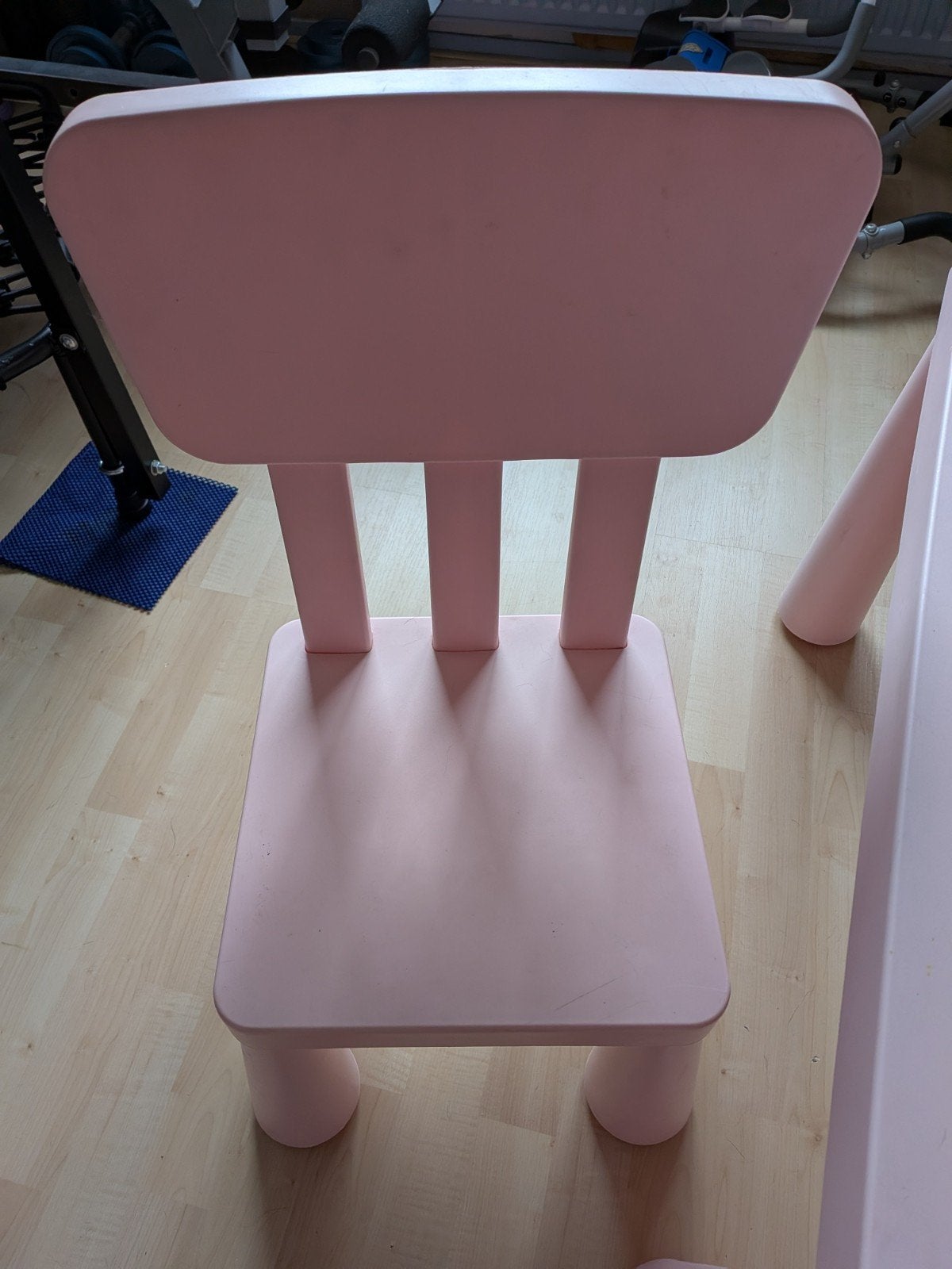 kinder tafel en stoel set, Ophalen, Gebruikt, Tafel(s) en Stoel(en)