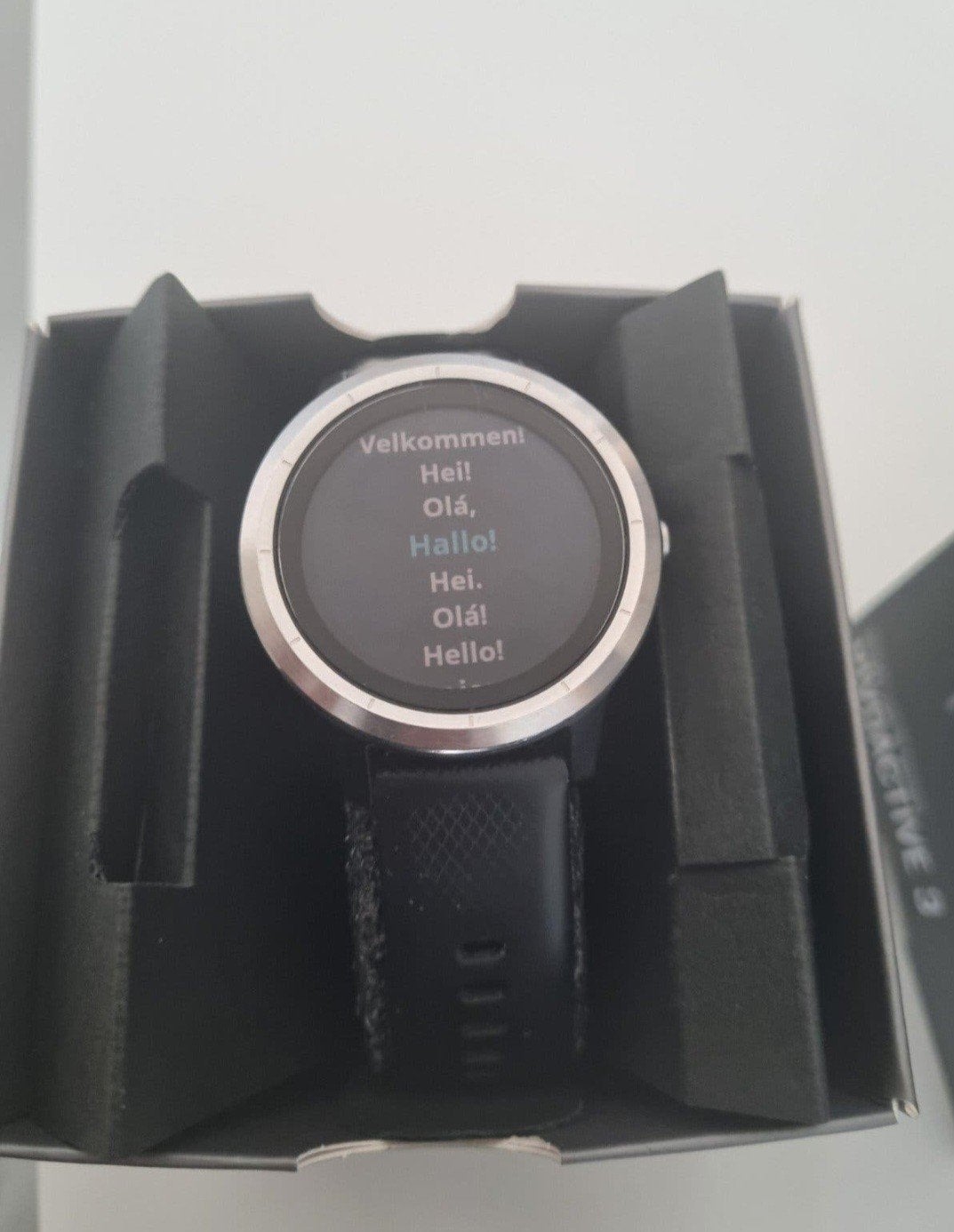 Garmin Vivoactive 3 Smartwatch - Zo goed als nieuw, Sieraden, Tassen en Uiterlijk, Zwart, Garmin, Ophalen of Verzenden, Zo goed als nieuw