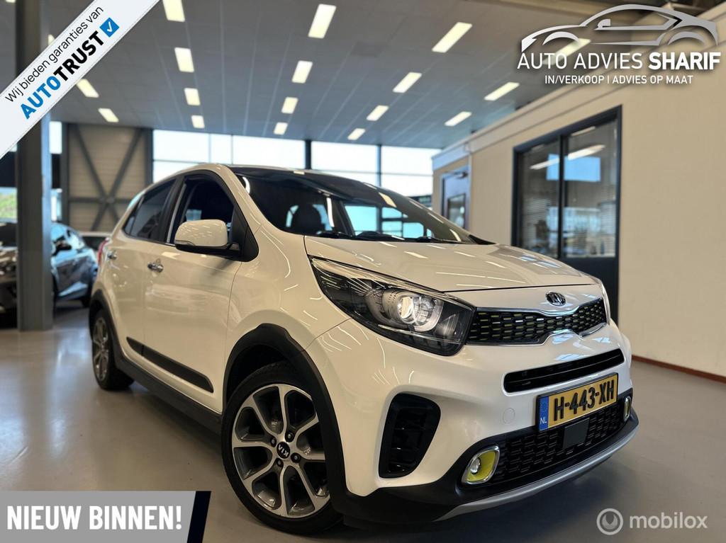 Kia Picanto 1.0 T-GDI X-Line CarPlay|Camera|LED|PDC|NL AUTO!, Auto's, Voorwielaandrijving, 920 kg, Wit, Bedrijf