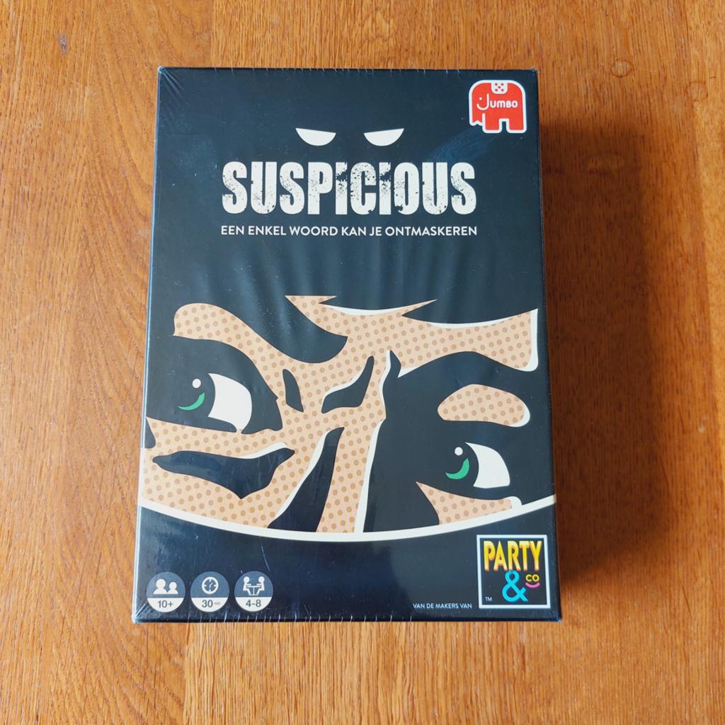 Suspicious: Spannend Partyspel van de makers van Party & Co., Vijf spelers of meer, Ophalen of Verzenden, Nieuw, Jumbo