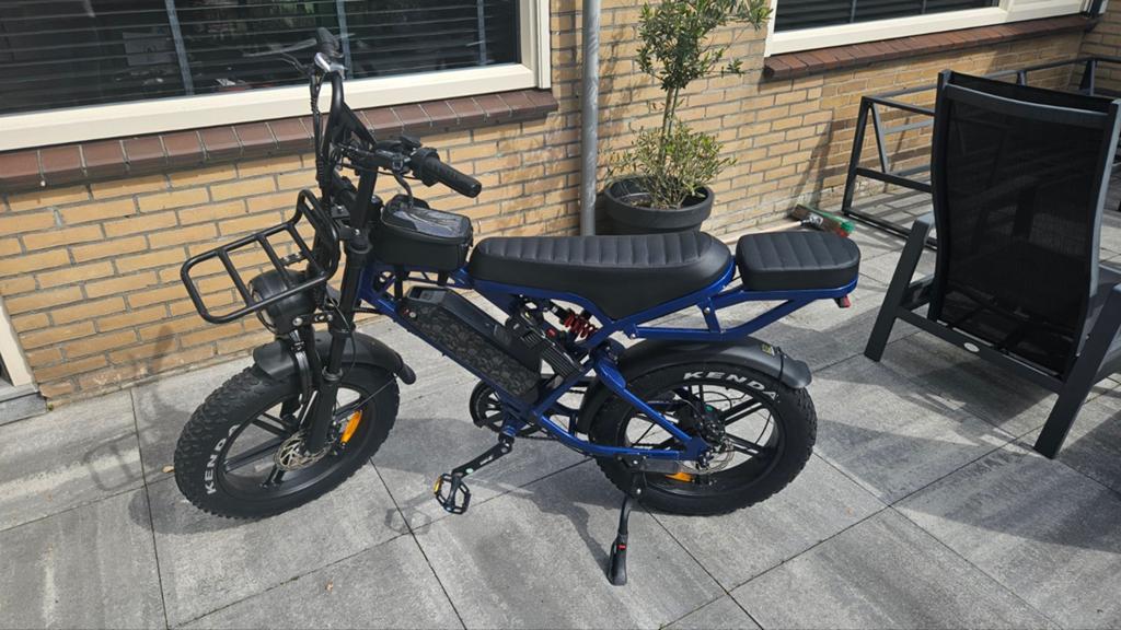 Blauwe Fatbike V20 pro - 2025 - CUSTOM ACCU!, 59 cm of meer, Ophalen, Zo goed als nieuw, Overige merken