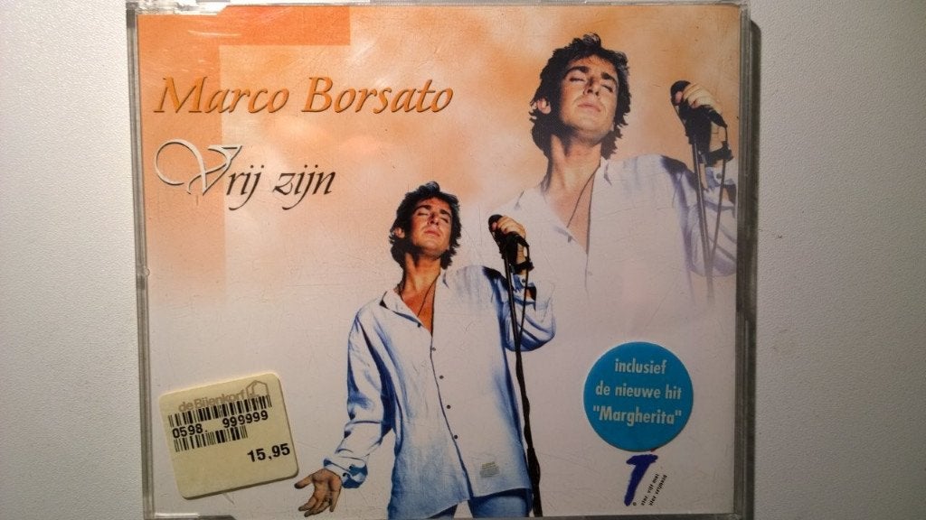 Marco Borsato - Vrij Zijn, Cd's en Dvd's, Ophalen of Verzenden, Zo goed als nieuw, Nederlandstalig