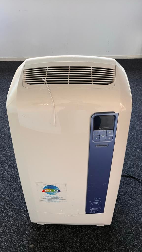 De'Longhi Mobiele Airco met Eco-vriendelijk Koelmiddel, Witgoed en Apparatuur, Airco's, Ophalen, Gebruikt, De'Longhi, Minder dan 60 m³