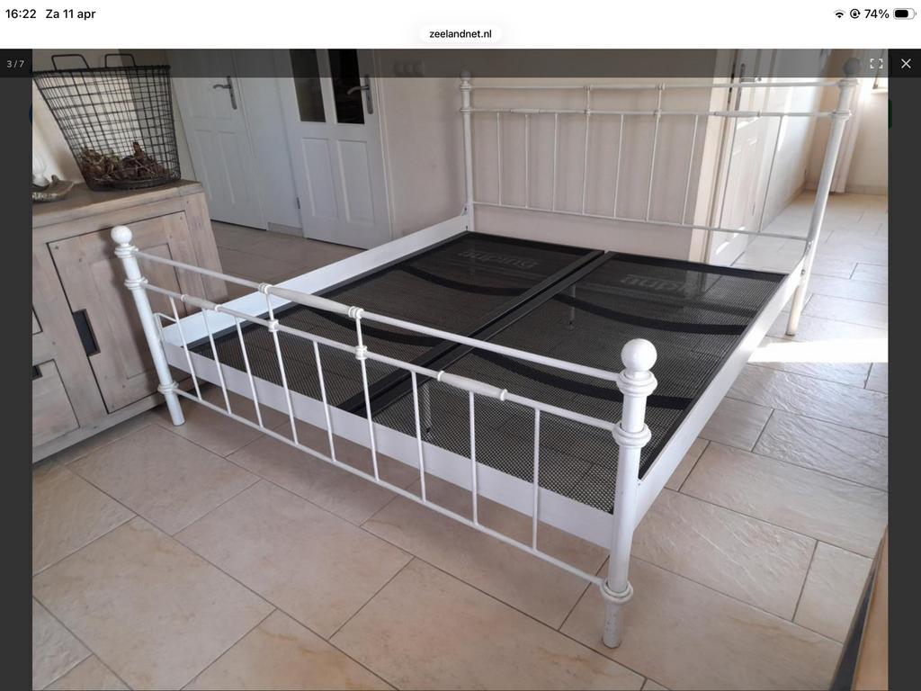 Twee auping k2 spiraalbodems vlak 90x200cm - Nieuw, Ophalen, 90 cm, Eenpersoons, Nieuw