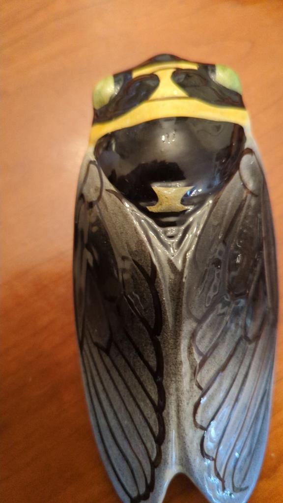Louis Sicard Cicade Faience Aubagne Centenaria 1895-1995, Antiek en Kunst, Ophalen of Verzenden