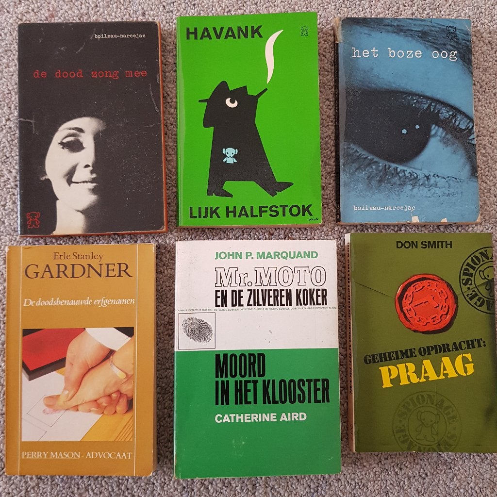 7 Detectives, verschillende schrijvers, Boeken, Ophalen of Verzenden, Gelezen, Diverse auteurs