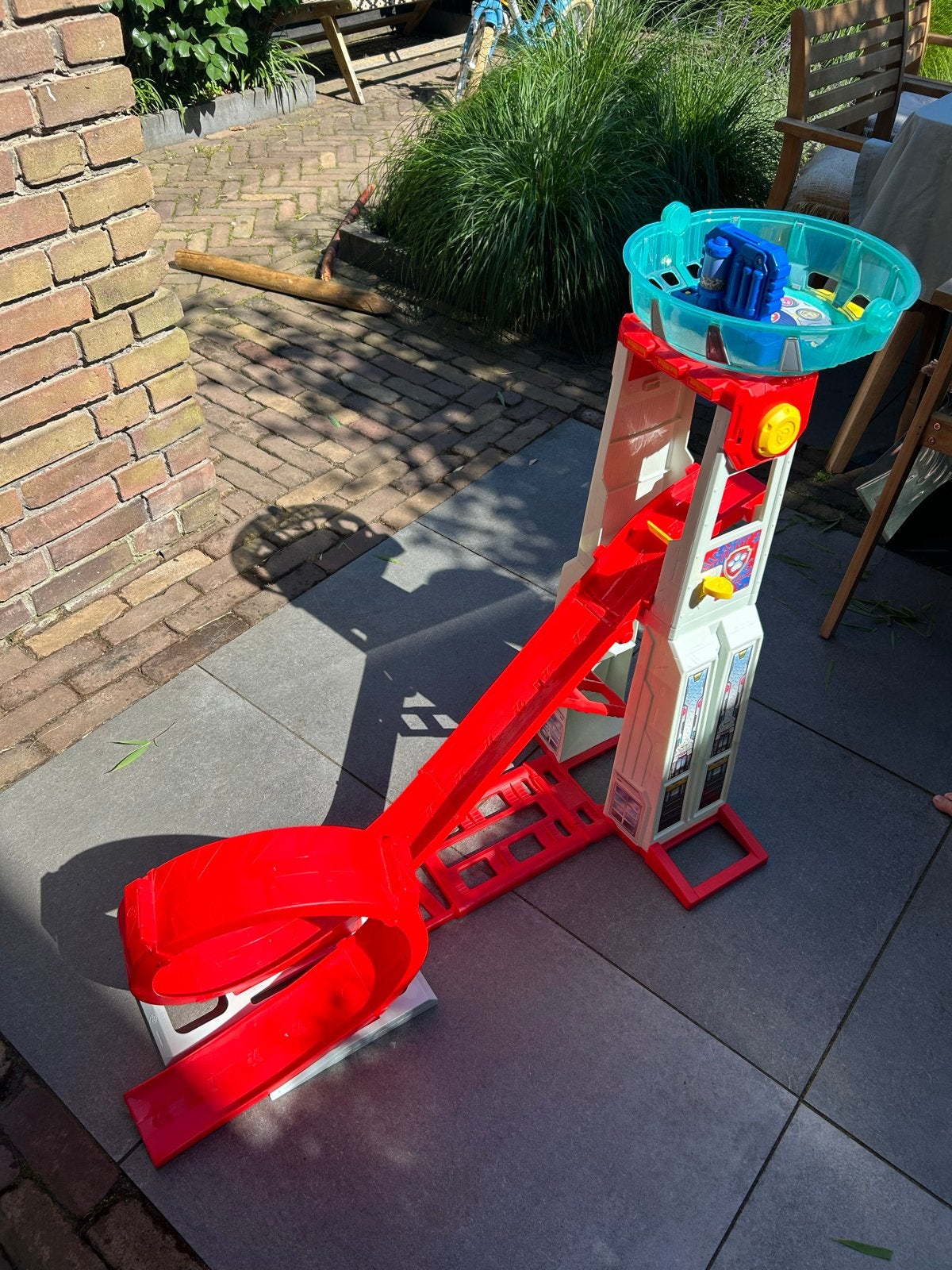 Paw Patrol Uitkijktoren Super Loop Tower Zo goed als nieuw!, Ophalen, Zo goed als nieuw