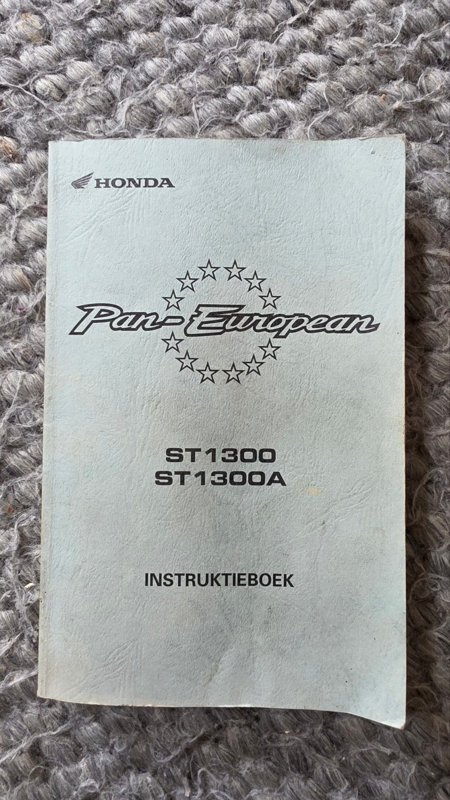 Honda Pan-European ST1300/ST1300A Instructieboek, Ophalen of Verzenden, Honda