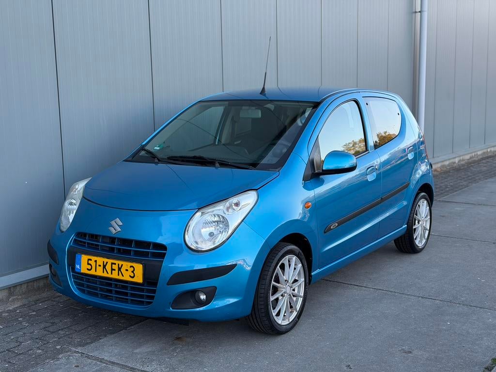 Suzuki Alto 1.0 2010 Blauw / Airco | Nieuwe APK | NAP, Auto's, Suzuki, Voorwielaandrijving, Euro 5, Stof, Origineel Nederlands