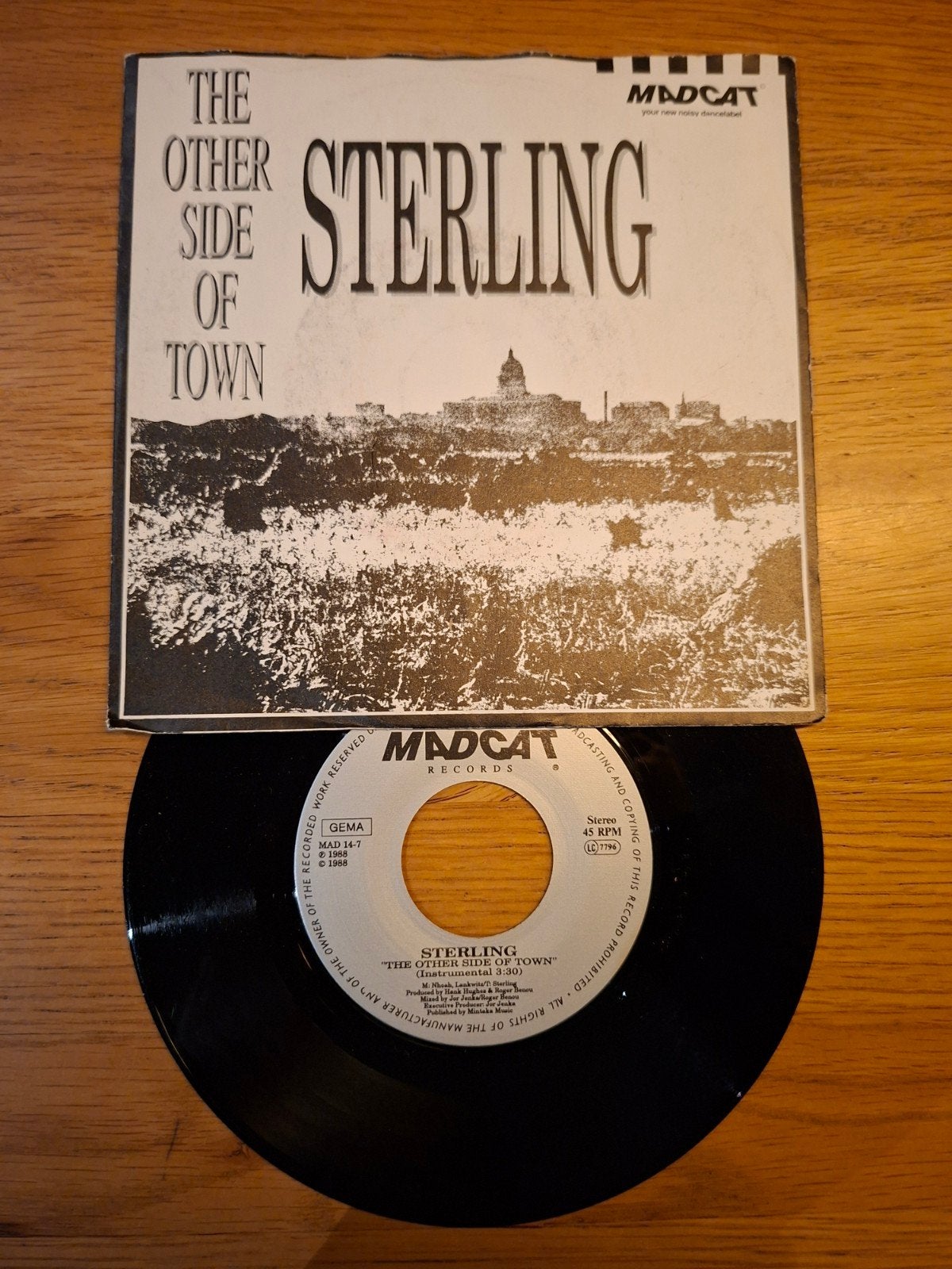 Sterling - The Other Side of Town (Vinyl Single), Gebruikt, 7 inch, Pop, EP