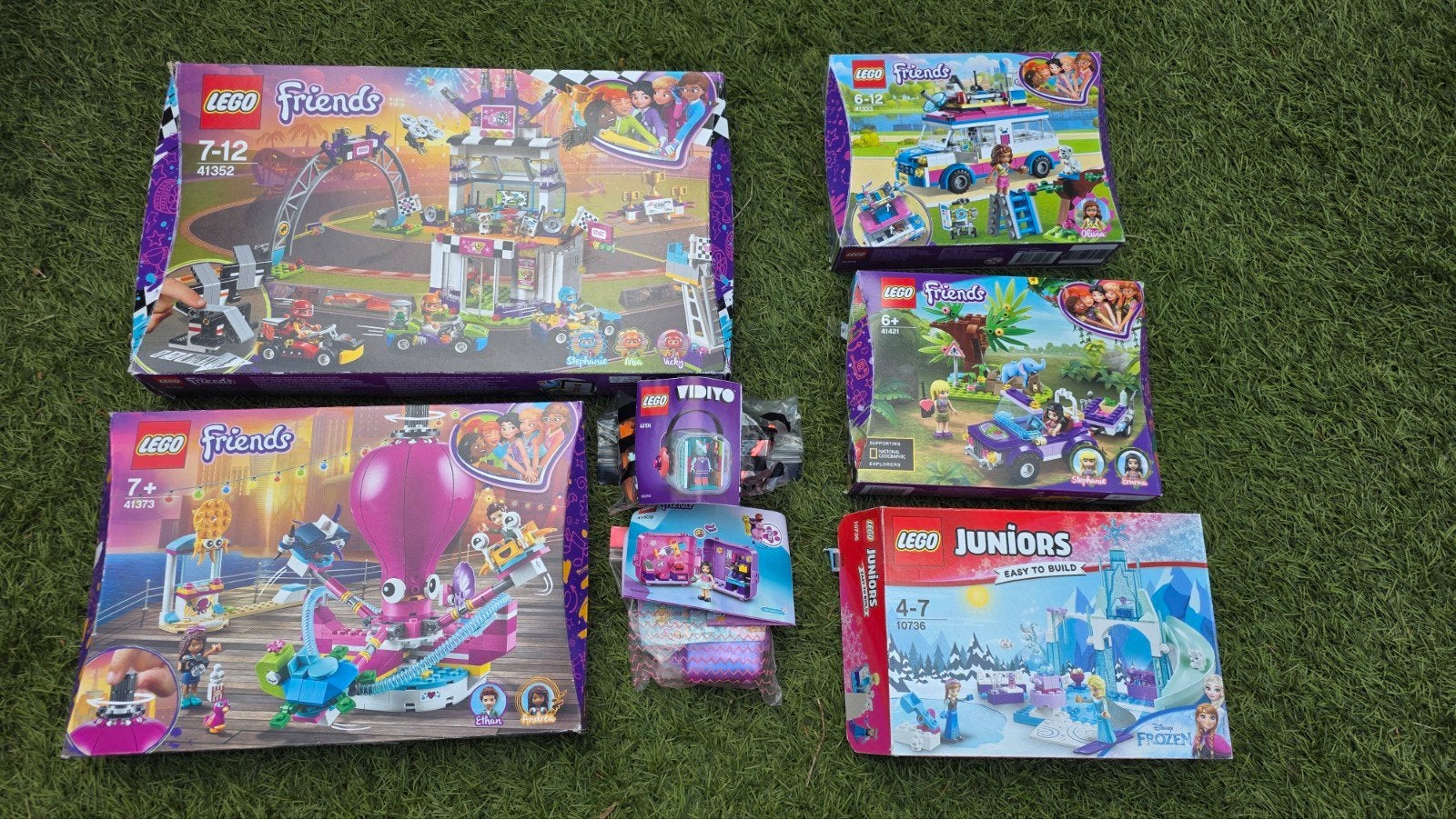 Grote set LEGO Friends en LEGO Juniors Frozen, Ophalen, Gebruikt, Overige merken
