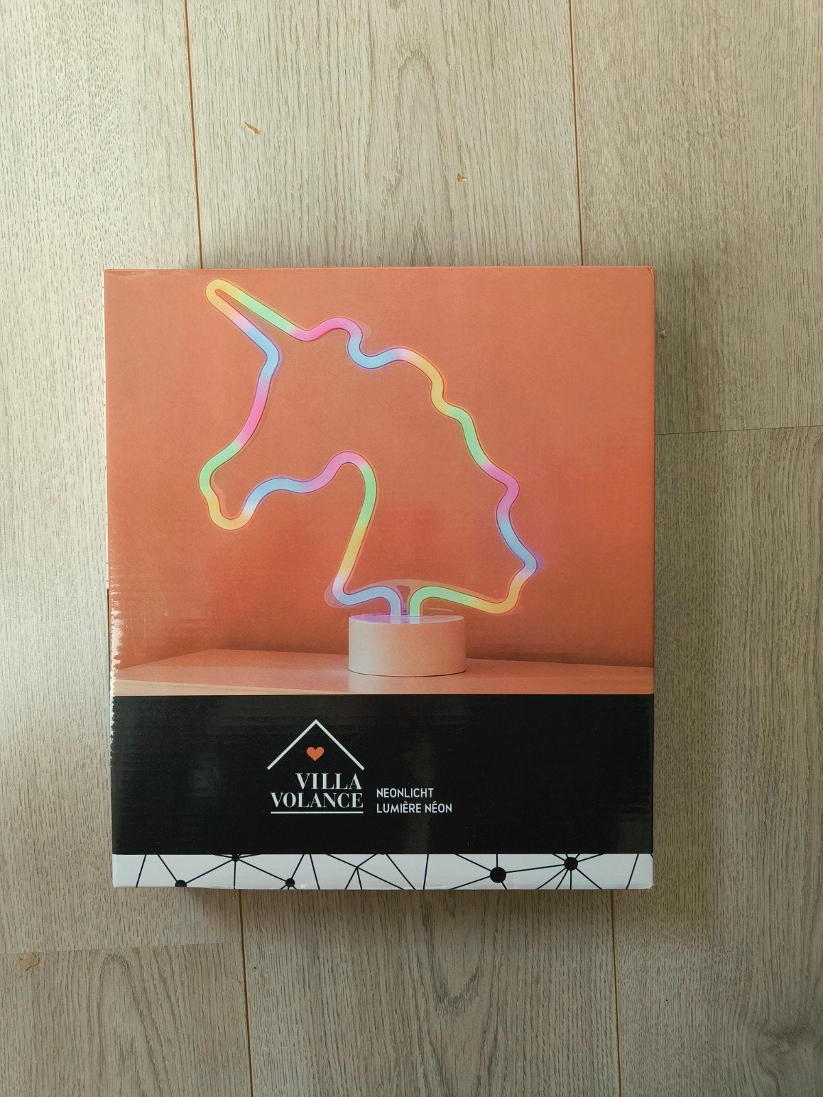 neon lamp eenhoorn, Ophalen of Verzenden, Zo goed als nieuw, Lamp