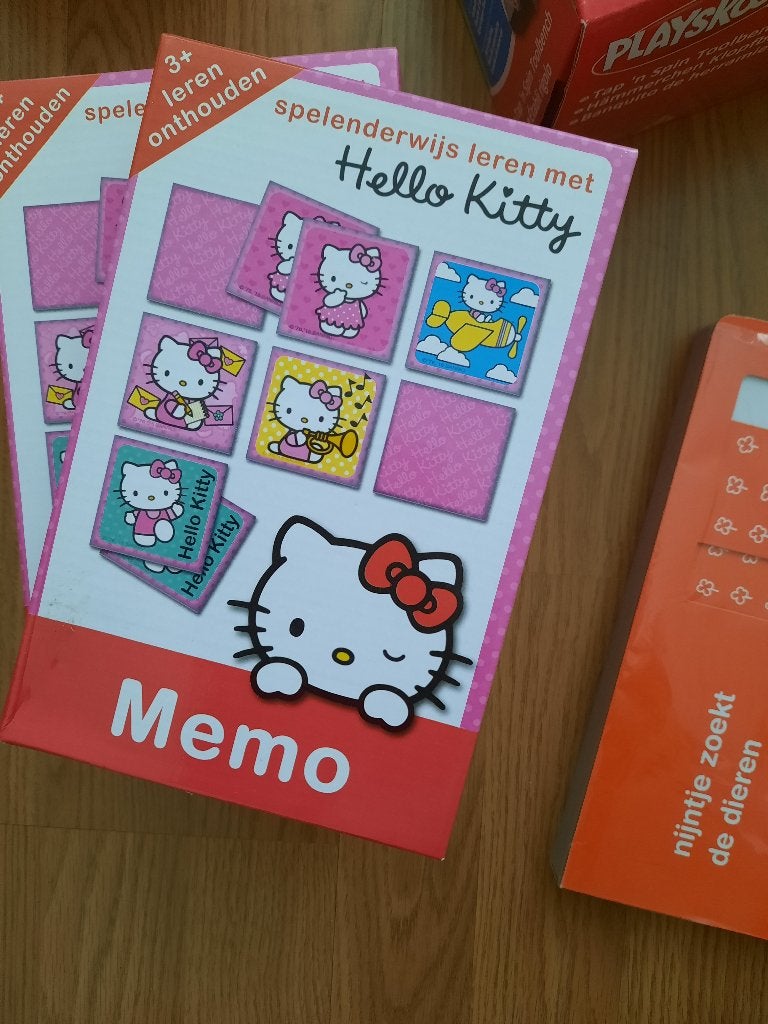 Hello Kitty Peuterspel memospel, Ophalen of Verzenden, Nieuw