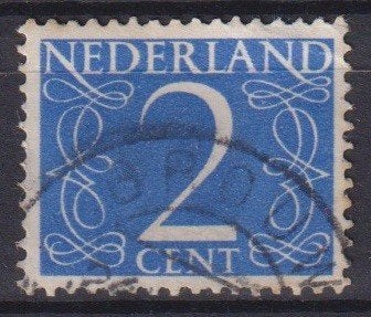 Nederland 1947 nr. 461 Cijfer GROUW, Verzenden, Gestempeld, Overige thema's