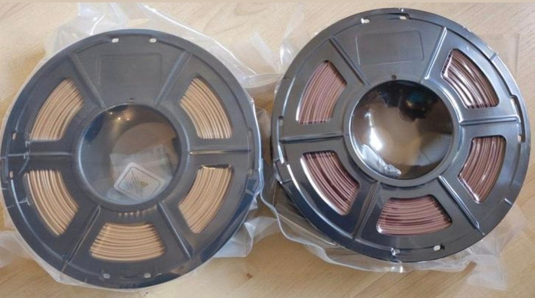 (Meerdere rollen) PLA Filament 3D-Printer Bruin, Computers en Software, 3D-printerbenodigheden, ., Nieuw, Ophalen of Verzenden