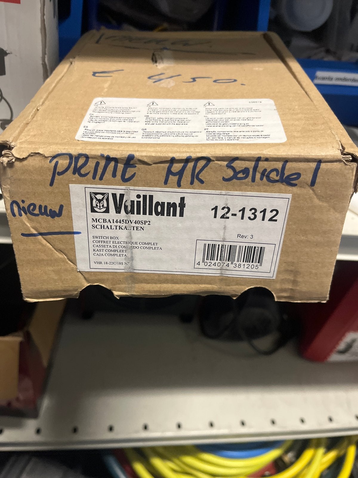 Vaillant MCBA1445DV40SP2 Schakelkast - Nieuw, Ophalen, Nieuw
