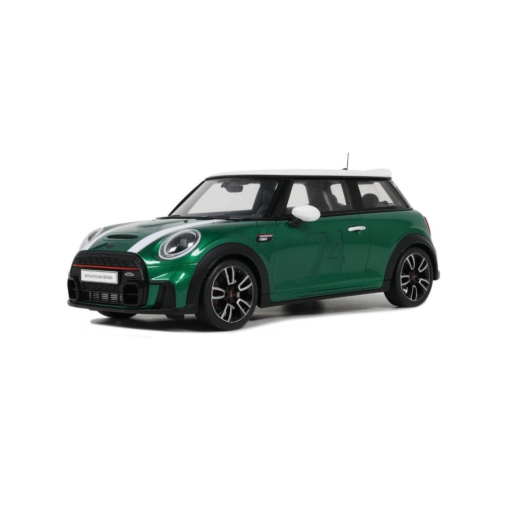 OttoMobile 1/18 Mini Cooper F56 JCW groen OT1098, Hobby en Vrije tijd, Modelauto's | 1:18, Ophalen of Verzenden, Zo goed als nieuw