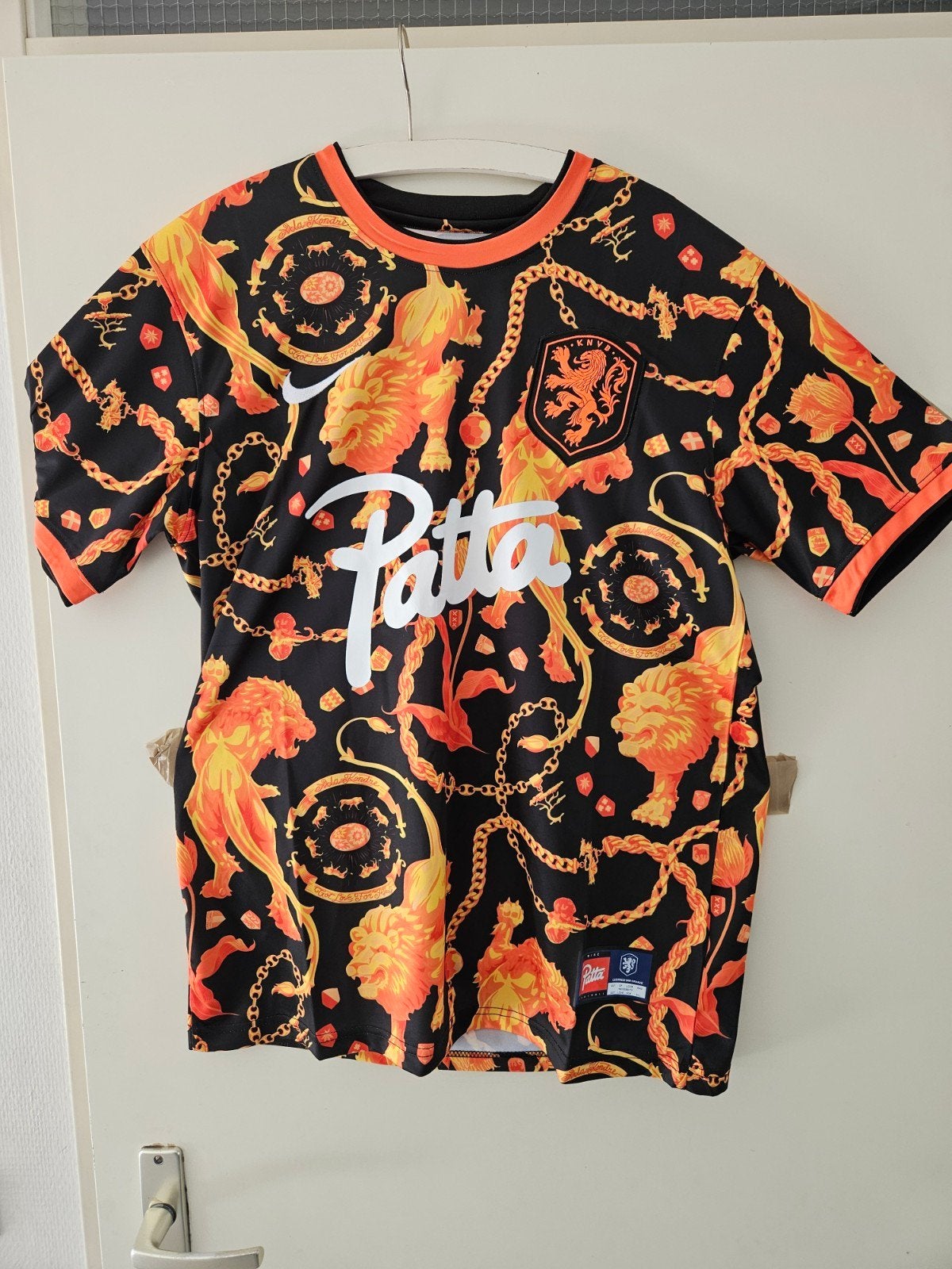 Patta x Nike KNVB Voetbalshirt, Kleding | Heren, T-shirts, Maat 52/54 (L), Zwart, Nieuw, Ophalen of Verzenden
