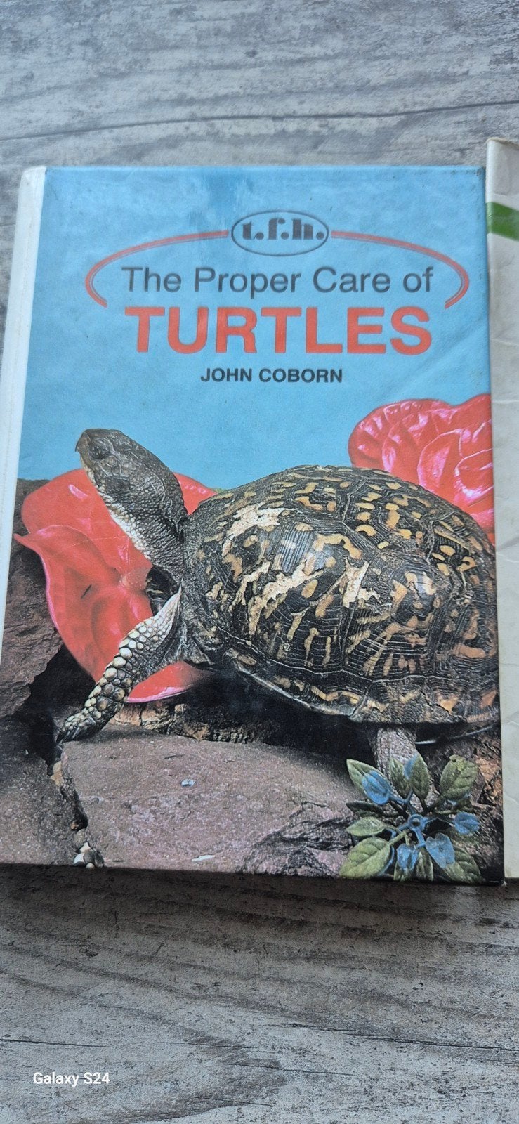 Boek: The Proper Care of Turtles & Sierschildpadden, Ophalen, Gelezen, Reptielen of Amfibieën, John Coborn