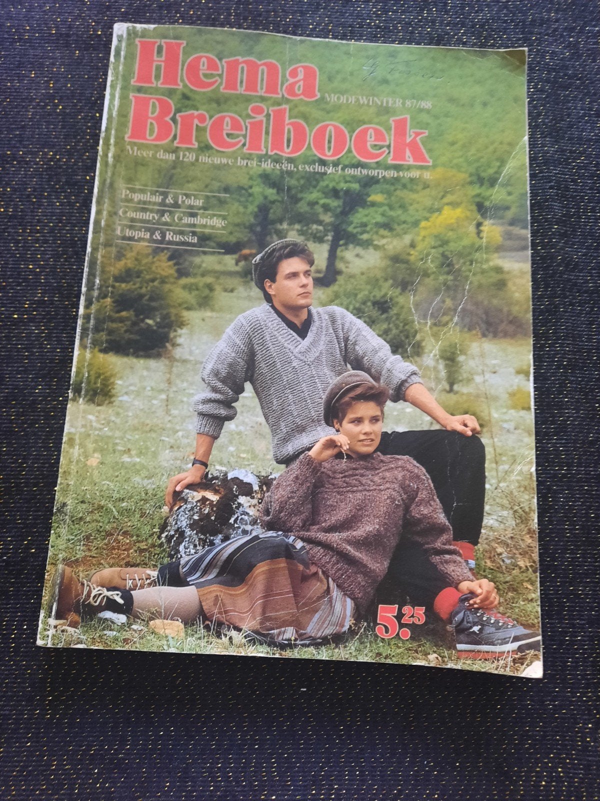 Hema Breiboek Modewinter 87/88 - Goede Staat, Ophalen of Verzenden