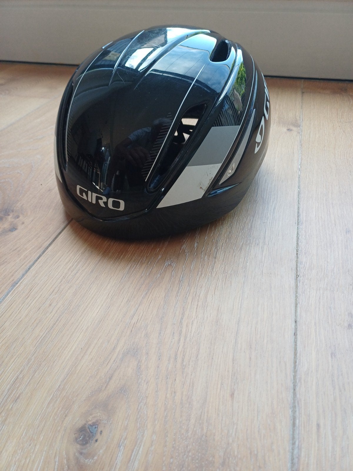 Giro fietshelm, Fietsen en Brommers, Fietsaccessoires | Fietshelmen, Gebruikt, Giro, Ophalen of Verzenden, L