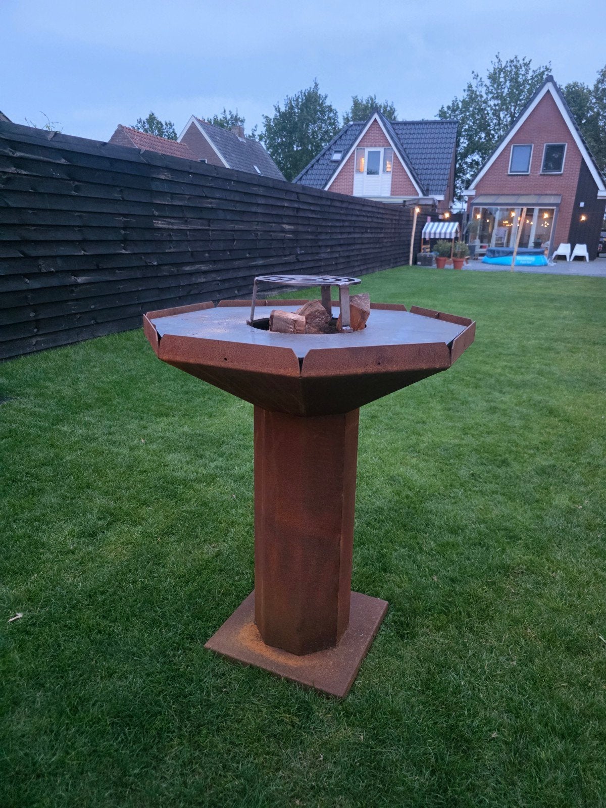 Cortenstalen bbq / vuurschaal ring bbq, Ophalen of Verzenden