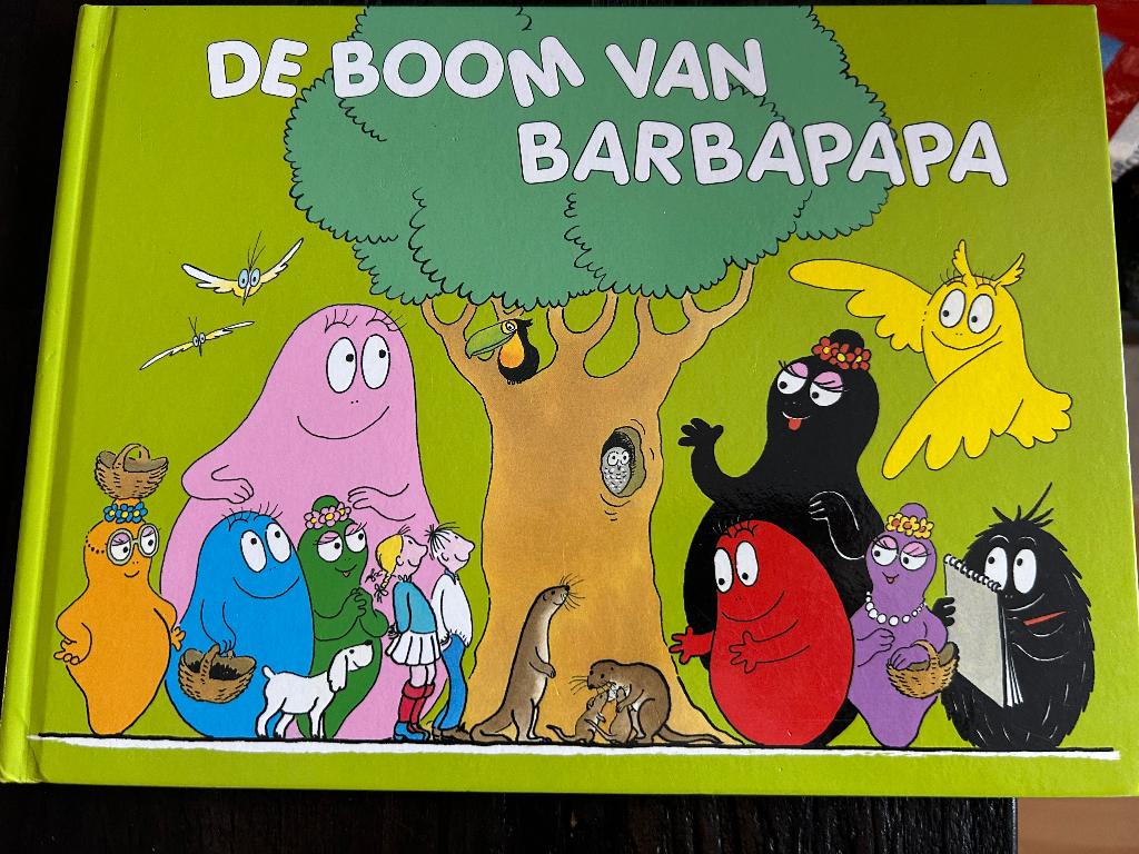 Kinderboek de boom van barbapapa, Ophalen, Gelezen, Non-fictie